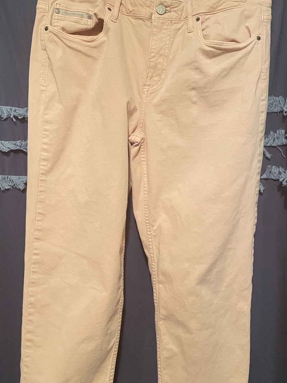 Calvin Klein Jeans  Light Pink Ankle Skinny